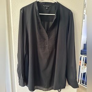 Banana Republic black blouse size XL
